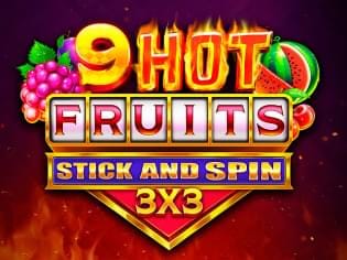 9 Hot Fruits Stick and Spin 3x3 thumbnail
